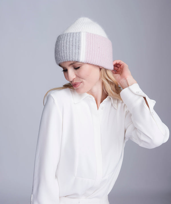 Lucy - Cream Chunky Knit Hat