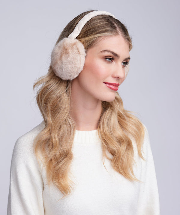 Marilyn - Honey Ombre Faux Fur Ear Muff