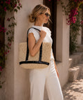 Octavia - Straw Tote Bag