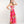 Pink Floral Print Maxi Dress with Bandeau Elasticated Top