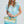 Striped Rattan Beach Bag - Blue - Accessories, Bag, Blue, Summer Accessories, Venetta