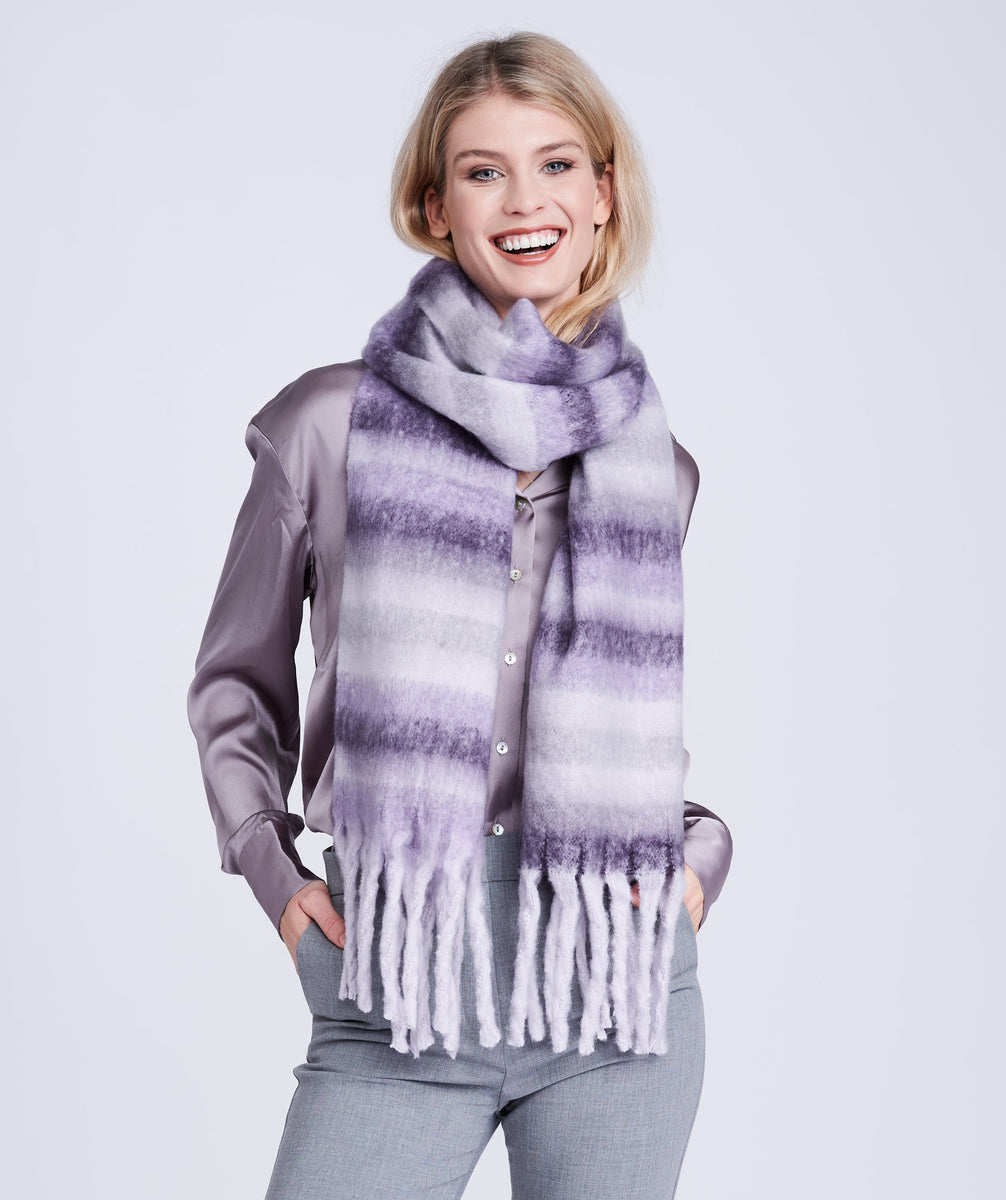 Purple sales scarf womens