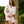 White Lace Kaftan with Wide Sleeves and Cinched Waist