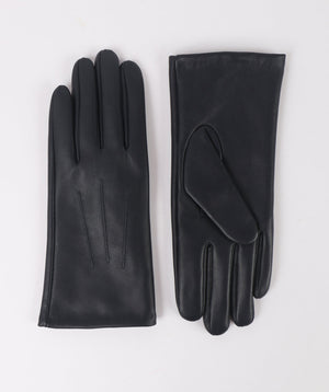 Classic Women`s Leather Gloves - Black - Accessories, Black, Glove, Verona, Winter Accessories