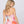 Adalia - vestido maxi sem alças rosa rosa quente