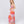 Adalia - vestido maxi sem alças rosa rosa quente