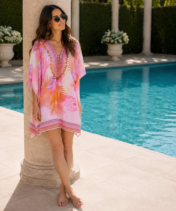 Adalia - Copricostume da spiaggia Kaftan