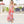 Adalia - Hot Pink Abstract Print Strapless Maxi Dress