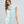 Pastel Ombre Print Scarf with Finished Edging