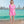 Amaya - Hot Pink Striped Beach Dress