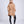 Ambrosia - Tan Faux Suede Wrap with Faux Fur Trim