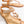 Tan Pearl Embellished Toe Post Sandal with Elasticated Bags