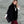 Analise - Black Rhinestone Wrap with Faux Fur Trim
