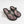 Black Wedged Pool Shoe with Non-Slip Sole and Glamorous Embellishments