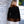 Ariella - Black Leopard Faux Suede Wrap-Style Coat