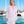 Arizona - Pink Tie Dye Beach Dress with Embroidered Flowers and Beading