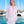 Arizona - Pink Tie Dye Beach Dress with Embroidered Flowers and Beading