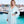 Arizona - blasse türkisfarbene Krawatte Dye Strandkleid mit gestickten Blumen