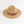 Aura - Sequin Trim Straw Fedora