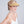 Natural Straw Visor with Sparkling Sequin Trim