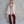 Avaline - Beige Beaded Wrap with Faux Fur Trim
