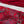 Ayla - Red Vintage Retro Print Faux Suede luvas
