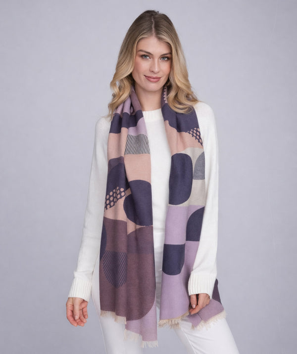 Bonnie - Oversized Statement Print Scarf