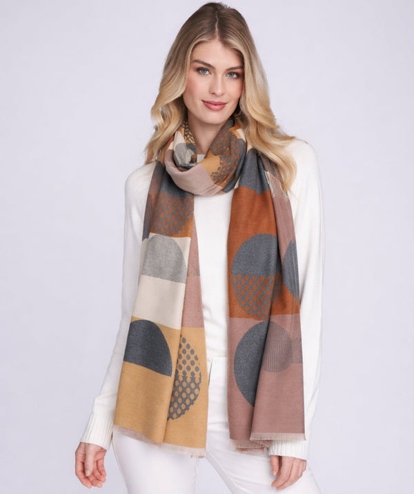 Bonnie - Oversized Statement Print Scarf