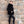 Brielle - Black Faux Shearling Short Trendy Coat