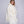 Candice - Cream Lurex Thread Wrap with Faux Fur Trim