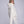 Candice - Cream Lurex Thread Wrap with Faux Fur Trim