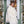 Candice - Cream Lurex Thread Wrap with Faux Fur Trim