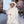 Candice - Cream Lurex Thread Wrap with Faux Fur Trim