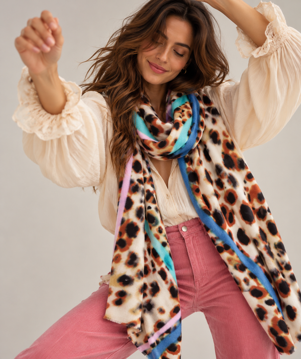 Caprice - Sciarpa invernale effetto cashmere