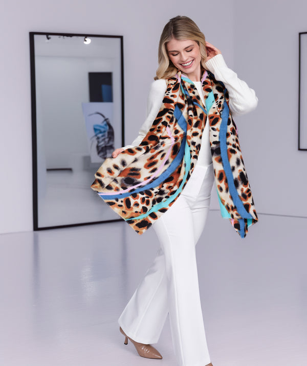 Caprice - LEOPARD IMPRIMIENTO LIGE BANCA DE INVIERNO