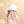 Cassini - White Straw Bucket Hat with Chain Embellishment