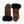 Catriona – Handschuhe mit Kunstfellmanschette und Leopardenmuster