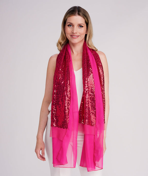 Kristallschal – Pink