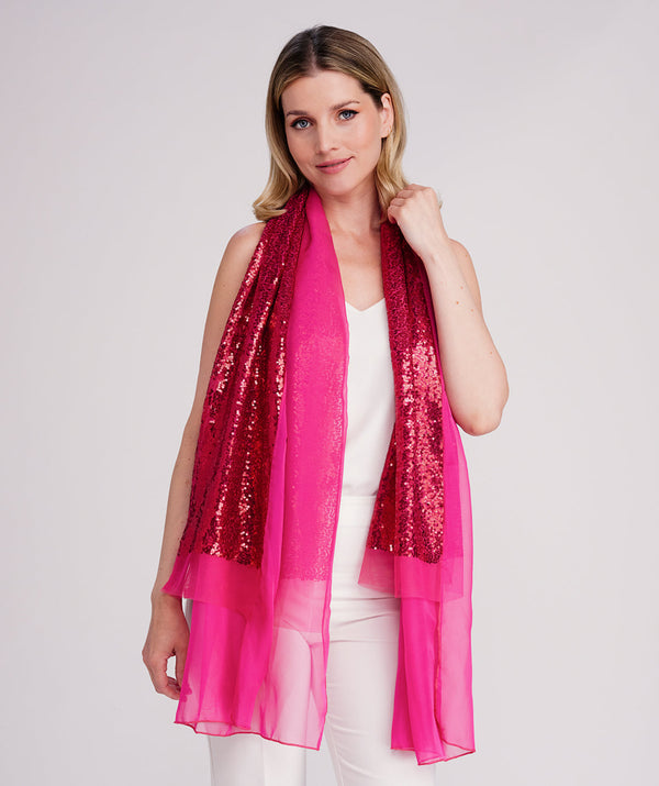 Kristallschal – Pink