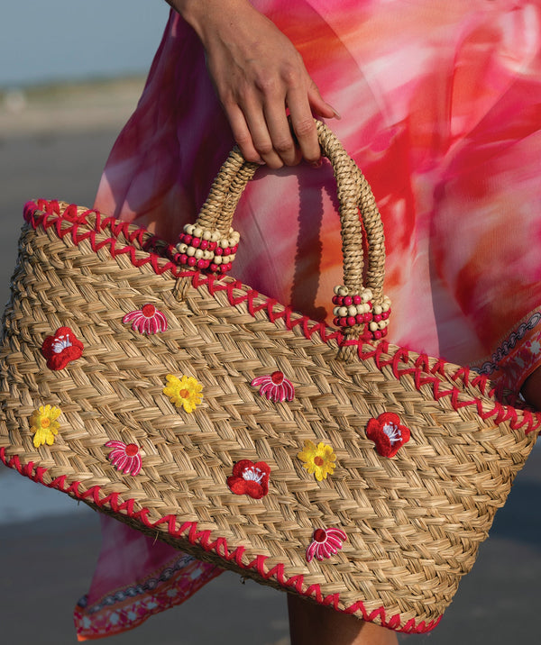 Kaylee - Natural Straw Basket Bag