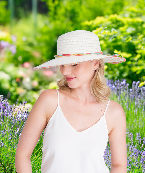 Cortez - Wide Brim Straw Sun Hat