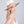 Natural Two Tone Paper Straw Fedora Hat with Shell Embellishment