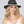 Cruise - Black and White Striped Fedora Hat