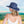 Cruise - Navy and White Stripe Straw Fedora