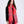 Floral Leaf Print Scarf - Red - Accessories, Daniella, Red, Scarf, Winter Accessories