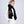 Black Sequin Embellished Oversized Evening Scarf