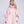 Dawn - Blush Pink Cape with Faux Fur Trim