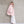 Dawn - Blush Pink Cape with Faux Fur Trim