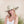 DeAndra - bleek goud geweven stro Summer Fedora