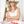 DeAndra - bleek goud geweven stro Summer Fedora
